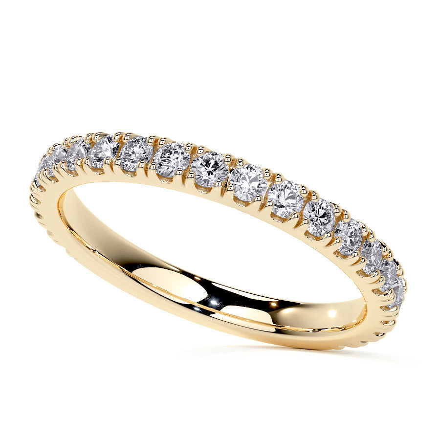 Oval Halo Moissanite Engagement Ring with Hidden Collar