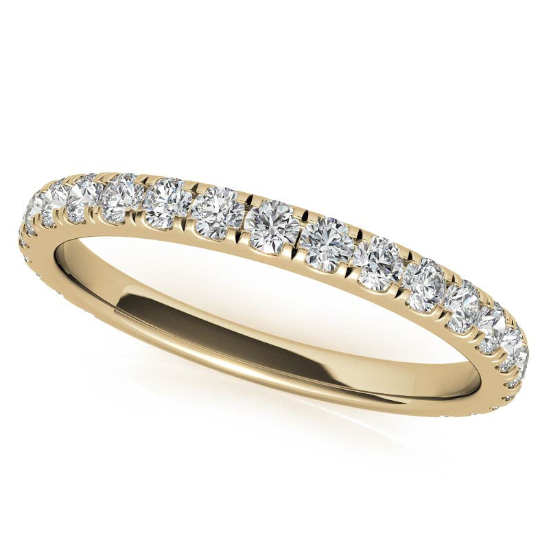 Round Cathedral Moissanite Cushion Halo Accented Engagement Ring