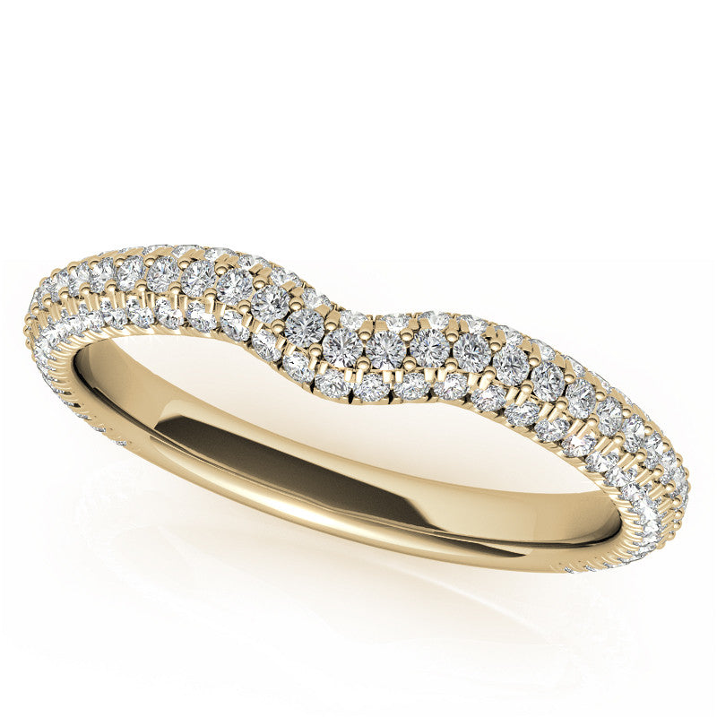Oval Hidden Halo Pave Style Moissanite Engagement Ring
