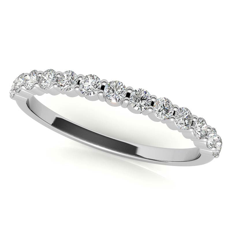 Oval and Pear Three-Stone Moissanite Engagement Ring