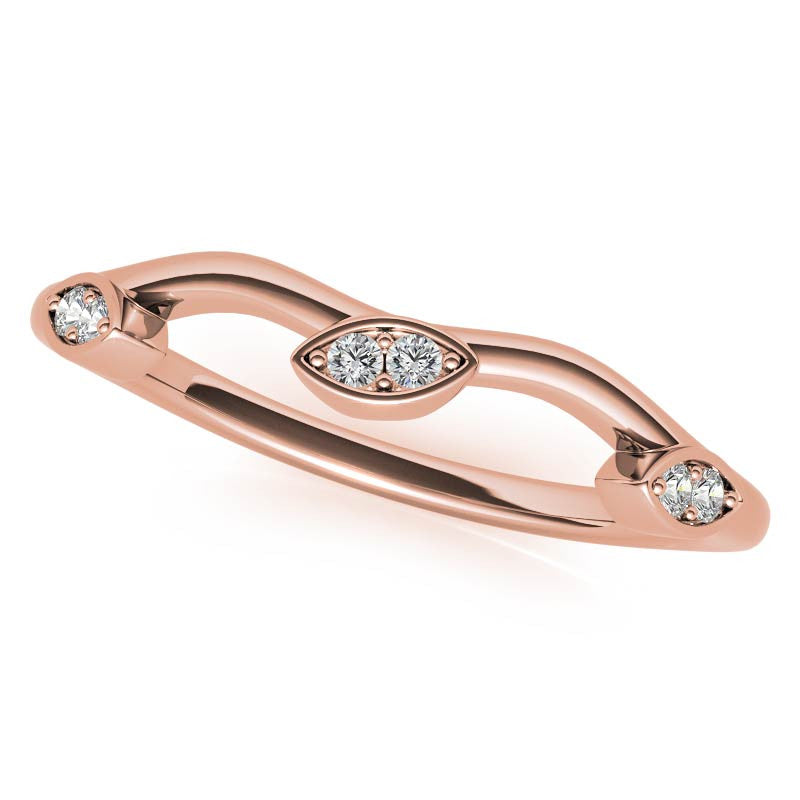 Cushion Floral Inspired Trellis Ivy Moissanite Engagement Ring