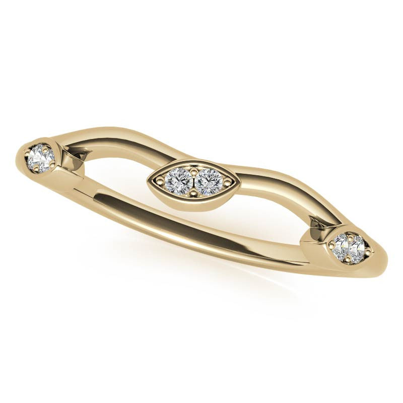 Cushion Floral Inspired Trellis Ivy Moissanite Engagement Ring