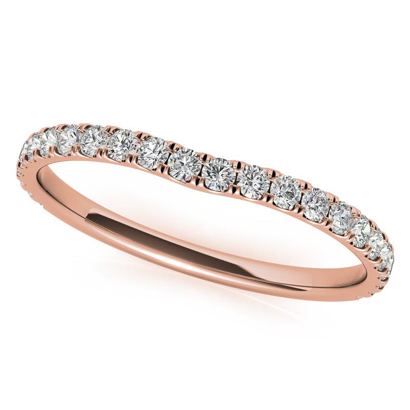 Petite Emerald / Radiant Moissanite Engagement Ring with Hidden Halo