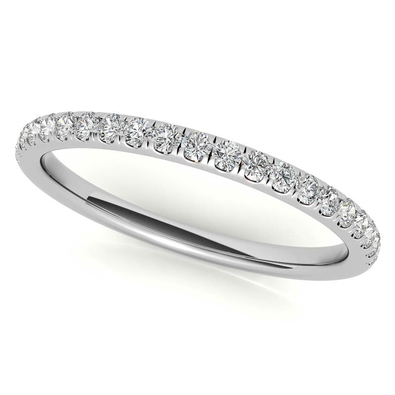 Pear Halo Shaped Round Brilliant Moissanite Engagement Ring