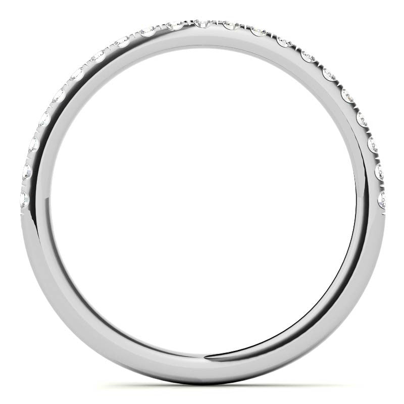 Marquise Halo Shaped Round Brilliant Moissanite Engagement Ring