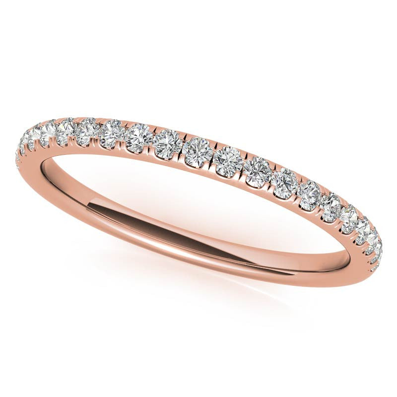 Hexagon Halo Shaped Round Brilliant Moissanite Engagement Ring
