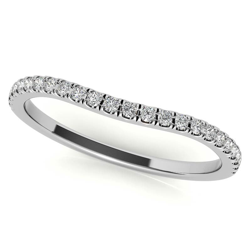 Split Shank Oval Moissanite Halo Engagement Ring