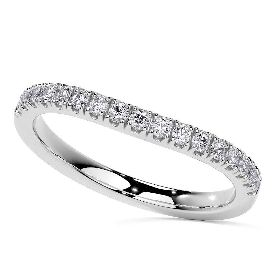 Oval Moissanite Split Shank Halo Engagement Ring