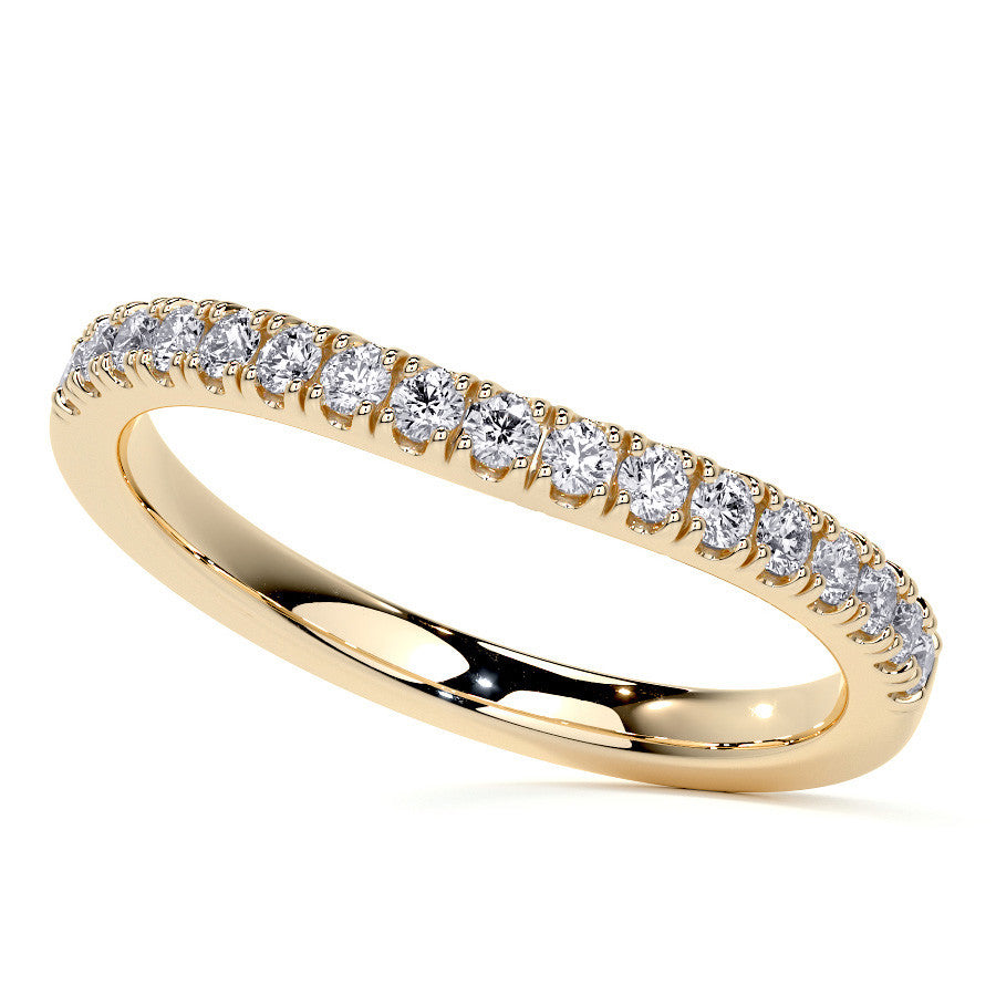 Oval Moissanite Split Shank Halo Engagement Ring