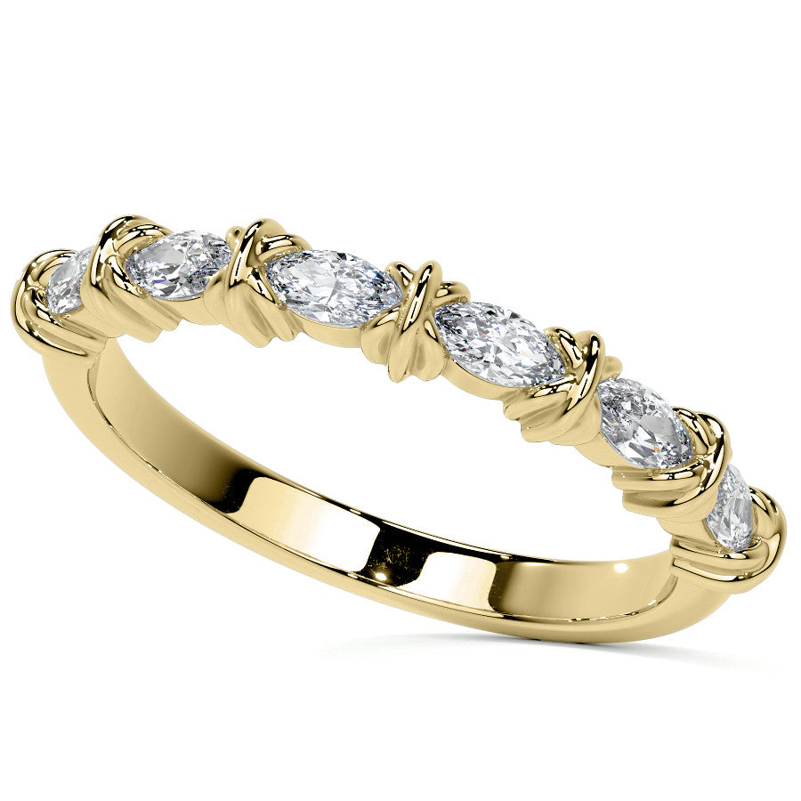 Round Brilliant Moissanite Octagon Halo Engagement Ring with Milgrain