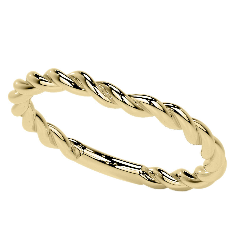 Twisted Trellis Oval Moissanite Engagement Ring