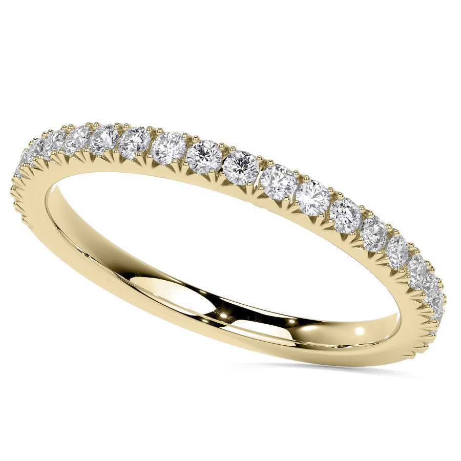 Emerald / Radiant Halo Moissanite Cathedral Engagement Ring