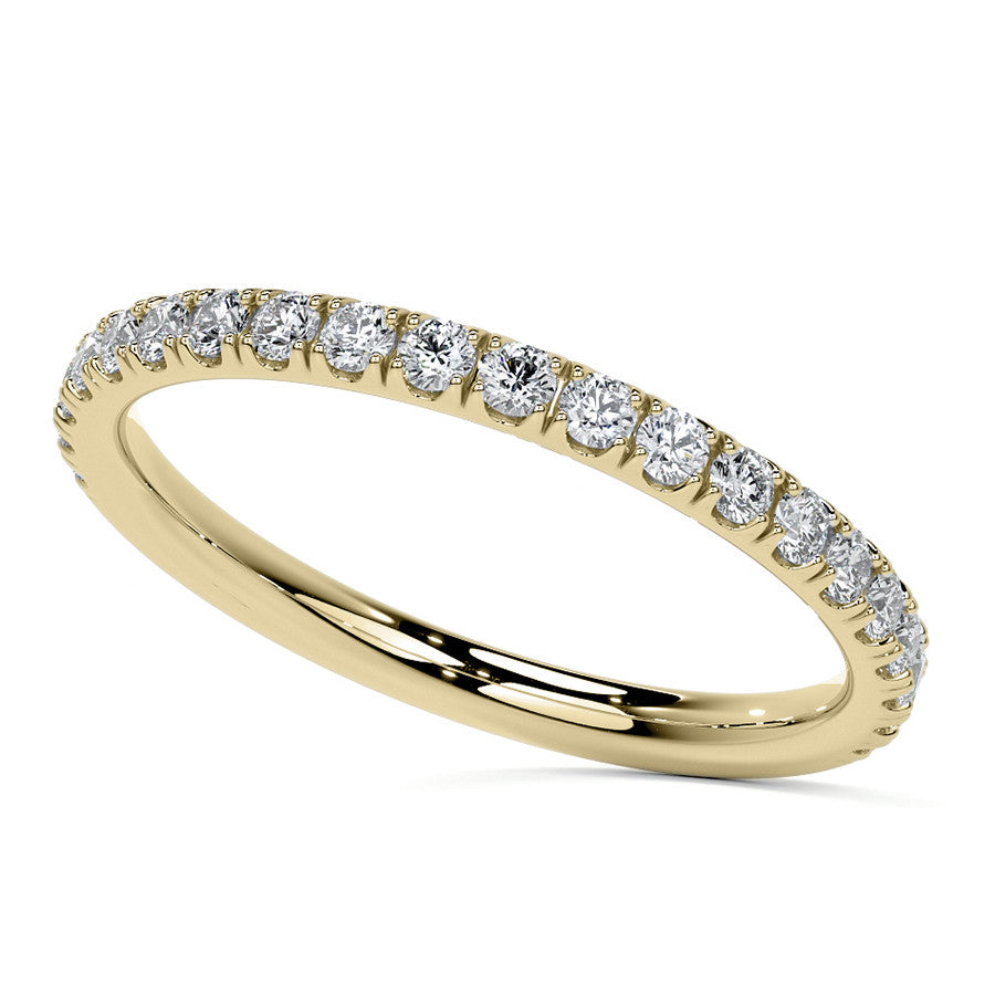 Geometric Halo Emerald / Radiant Moissanite Cathedral Engagement Ring