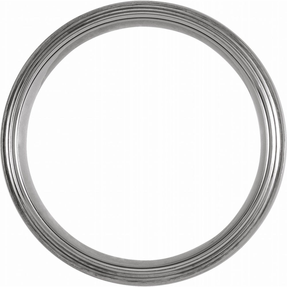 Tungsten 8mm Double Edge Band