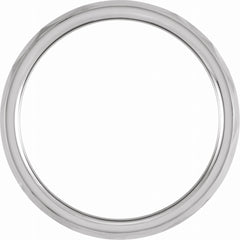 Tungsten 8mm Faceted Band