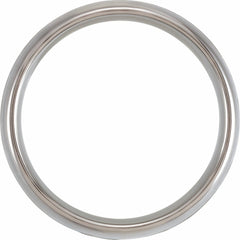 Tungsten 8mm Domed Band with Pearl Shell Inlay