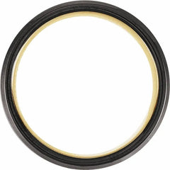 18K Yellow Gold and Black PVD Tungsten 7mm Grooved Band