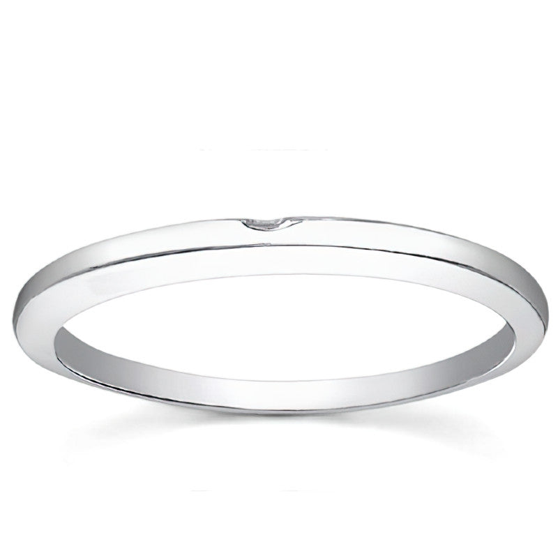 6-Prong Round Brilliant Moissanite Solitaire Ring