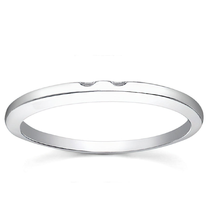 Round Brilliant Moissanite 4-Prong Solitaire Ring (2.5mm)