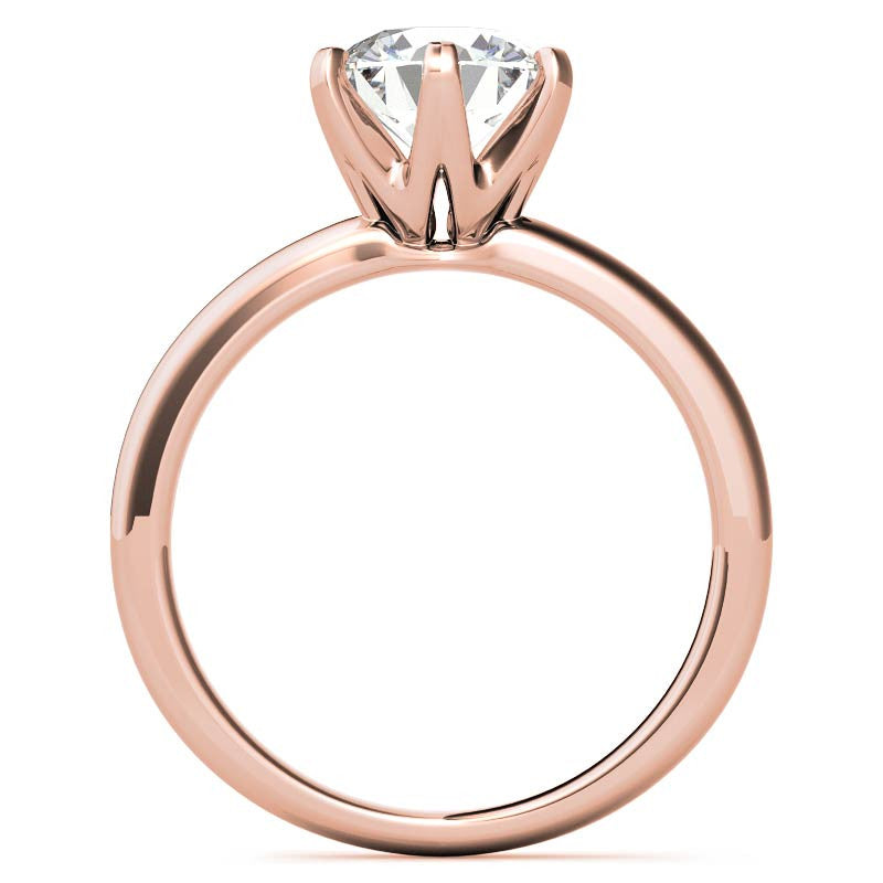 Round Solitaire Ring (2mm)