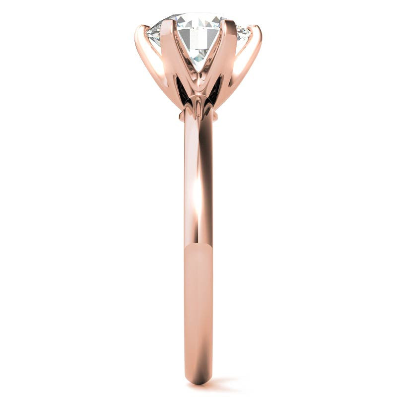 Round Solitaire Ring (2mm)