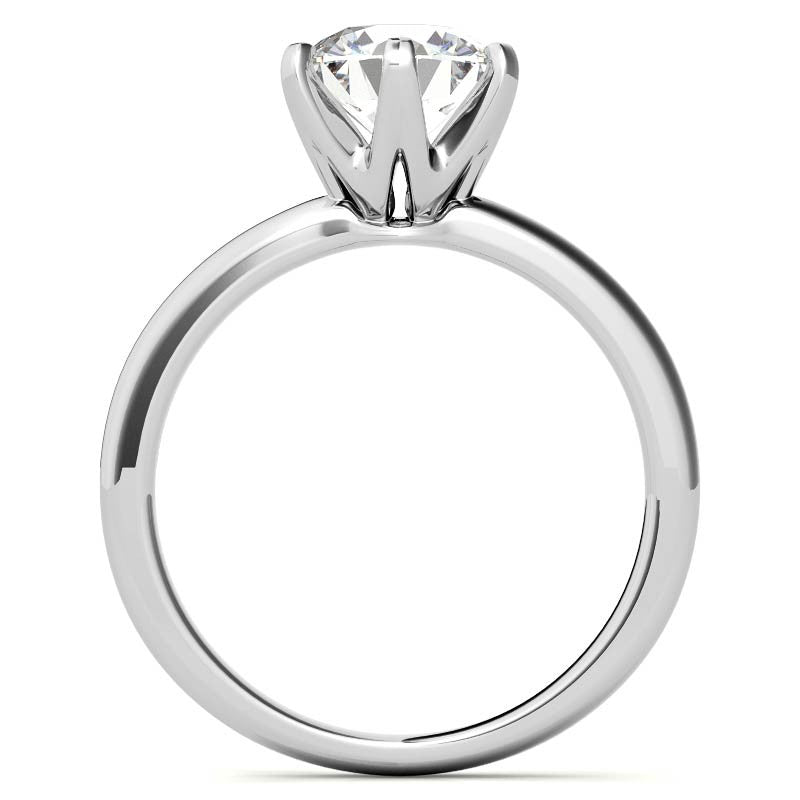Round Solitaire Ring (2mm)