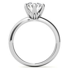 Round Solitaire Ring (2mm)
