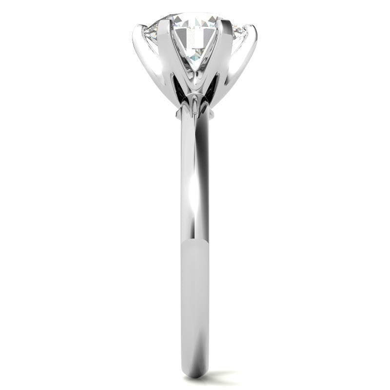 Round Solitaire Ring (2mm)