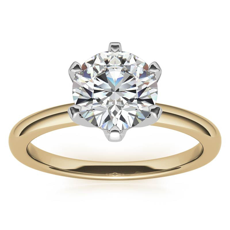 Round Solitaire Ring (2mm)