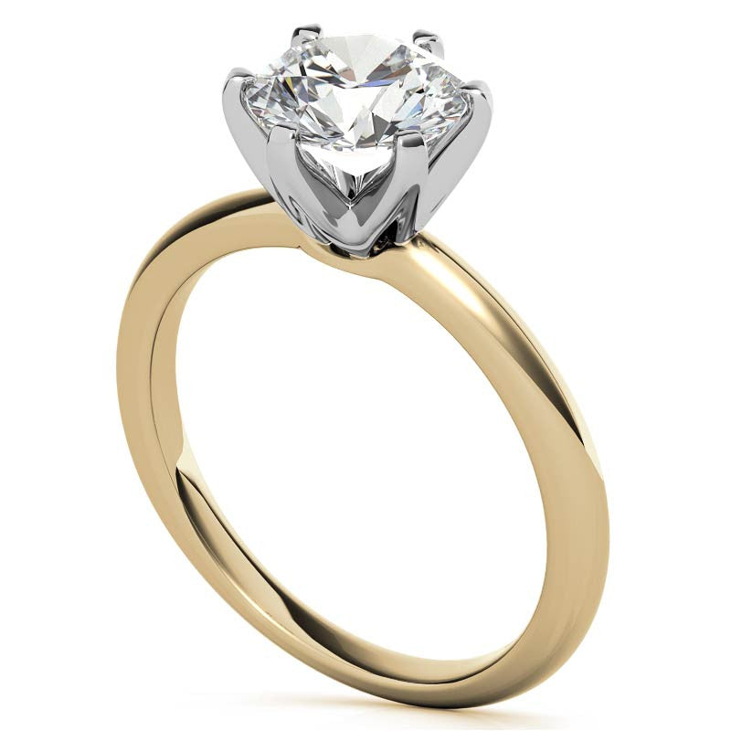 Round Solitaire Ring (2mm)