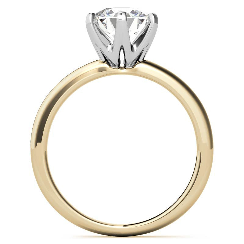 Round Solitaire Ring (2mm)
