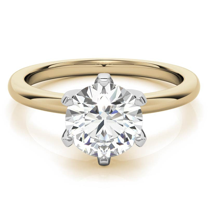 Round Solitaire Ring (2mm)