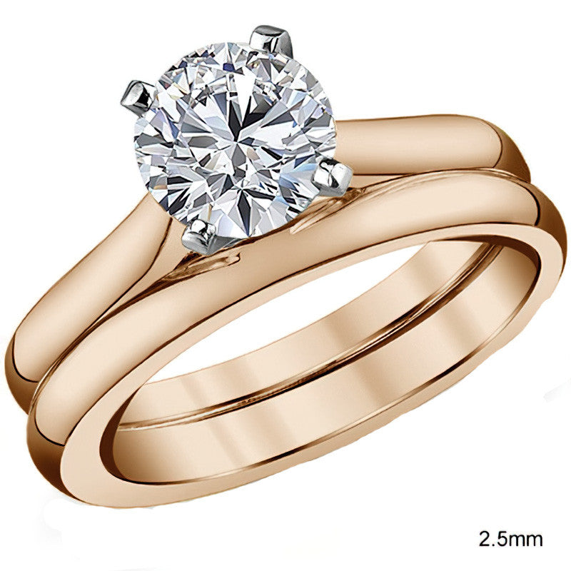 Cathedral Moissanite Solitaire Setting