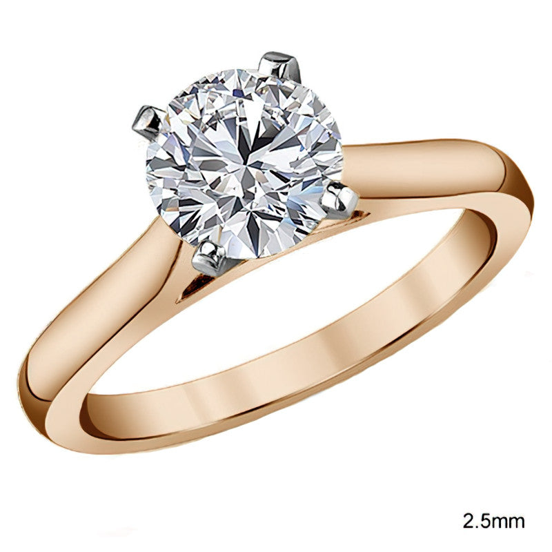 Cathedral Moissanite Solitaire Setting