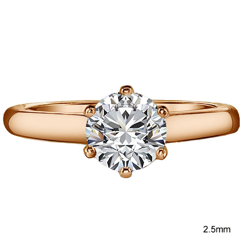 Cathedral Moissanite Solitaire Setting