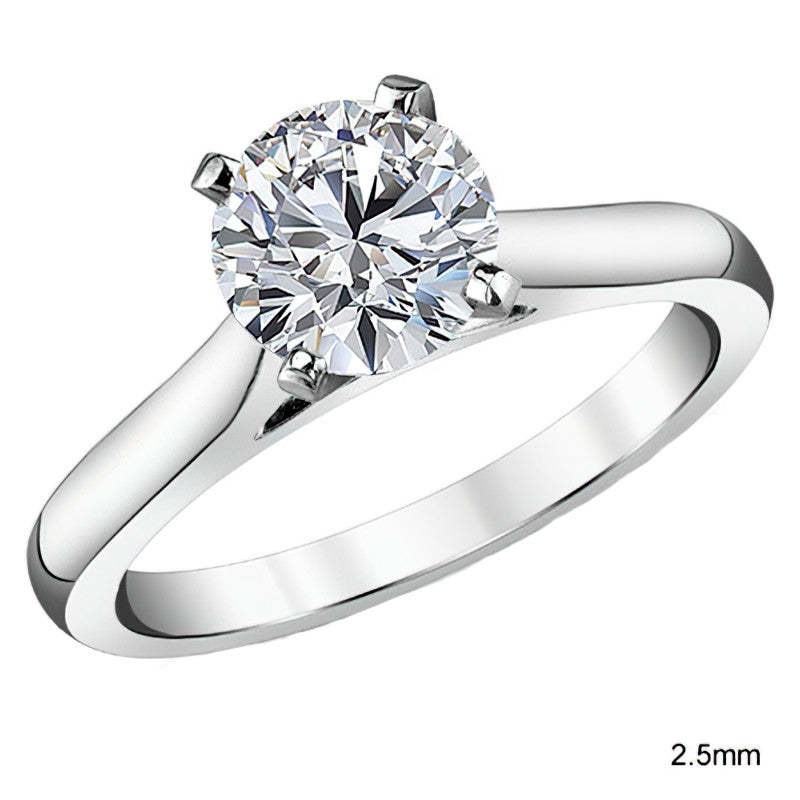 Cathedral Moissanite Solitaire Setting