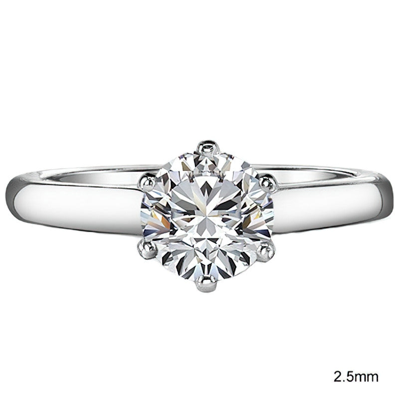 Cathedral Moissanite Solitaire Setting