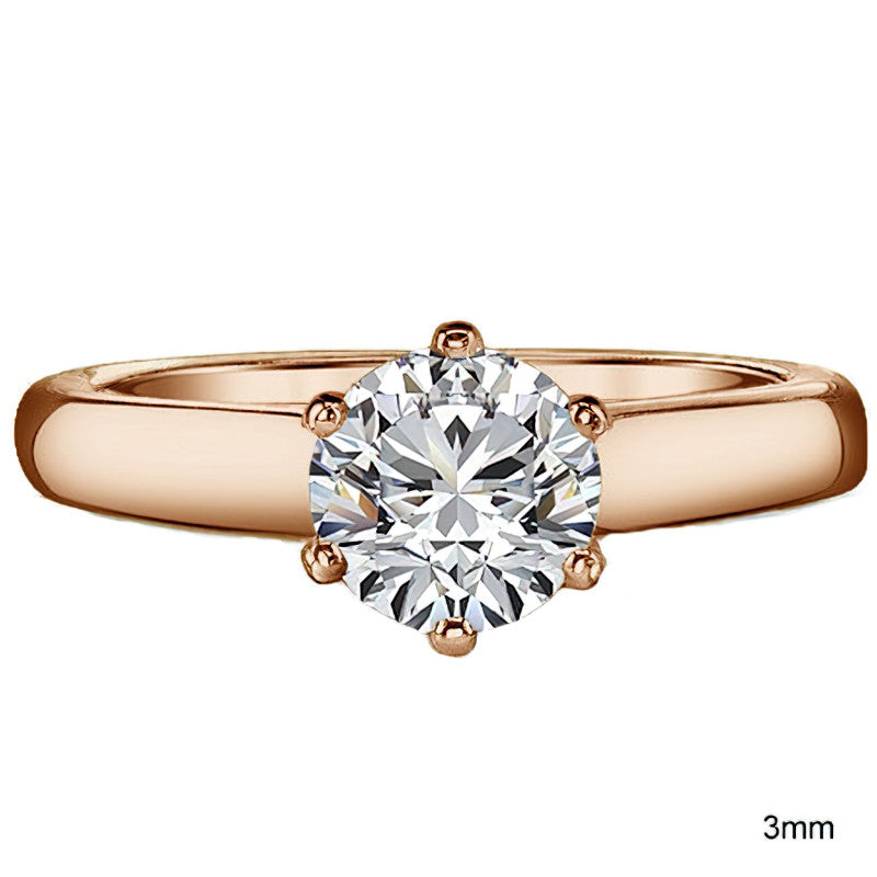 Cathedral Moissanite Solitaire Setting