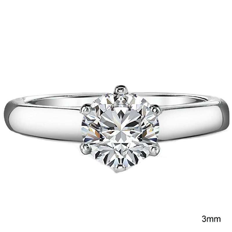 Cathedral Moissanite Solitaire Setting