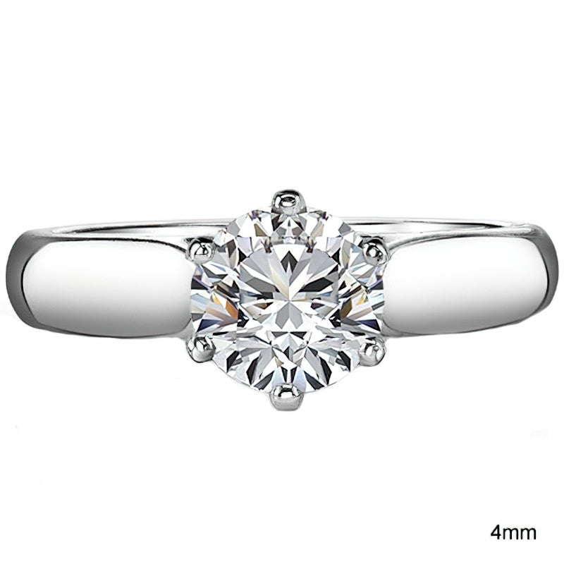 Cathedral Moissanite Solitaire Setting
