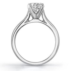 Cathedral Moissanite Solitaire Setting