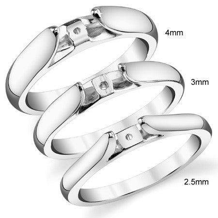 Cathedral Moissanite Solitaire Setting
