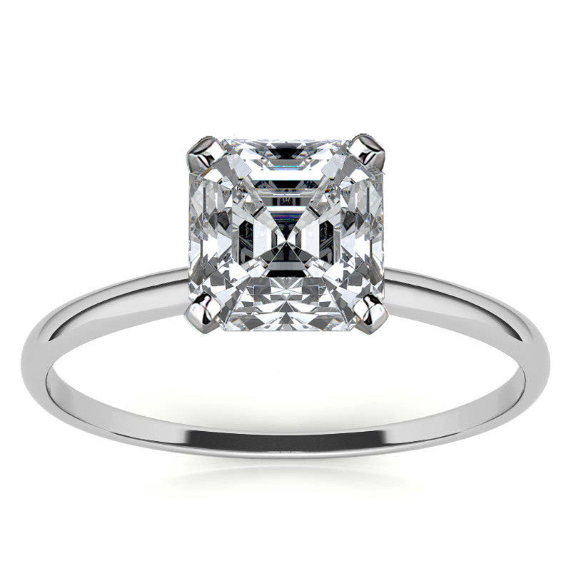 Petite Moissanite Solitaire Ring (1.5mm)