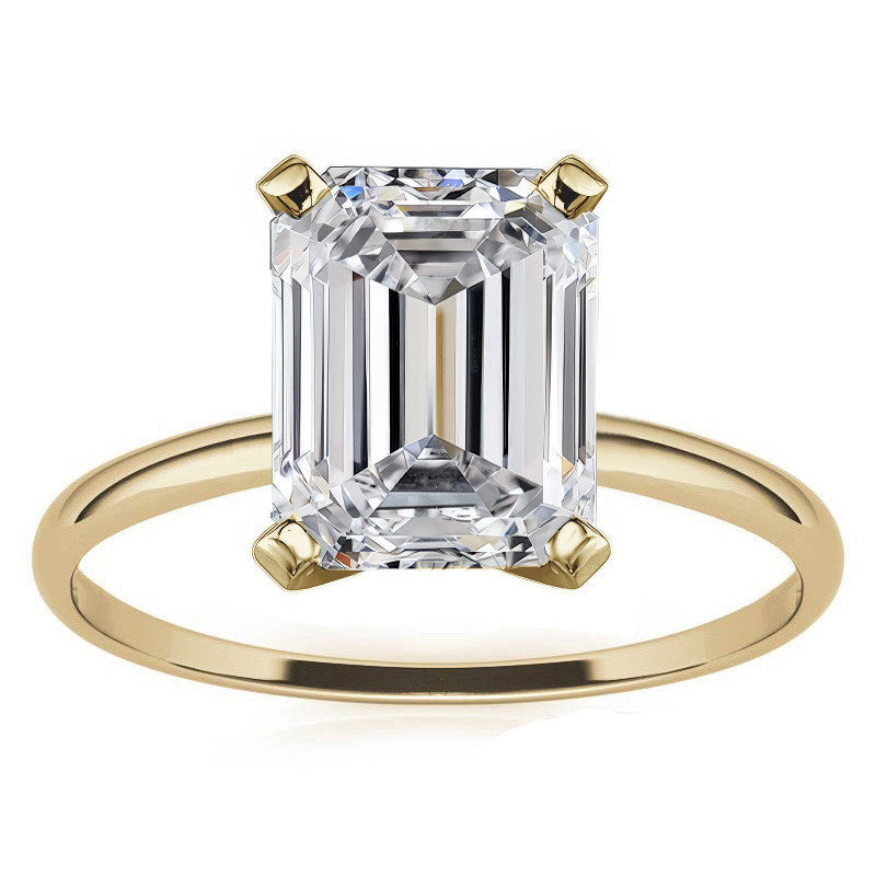 Petite Moissanite Solitaire Ring (1.5mm)