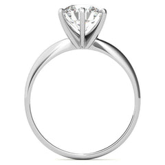 Petite Moissanite Solitaire Ring (1.5mm)