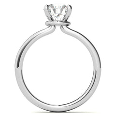 Round Brilliant Moissanite Solitaire Ring