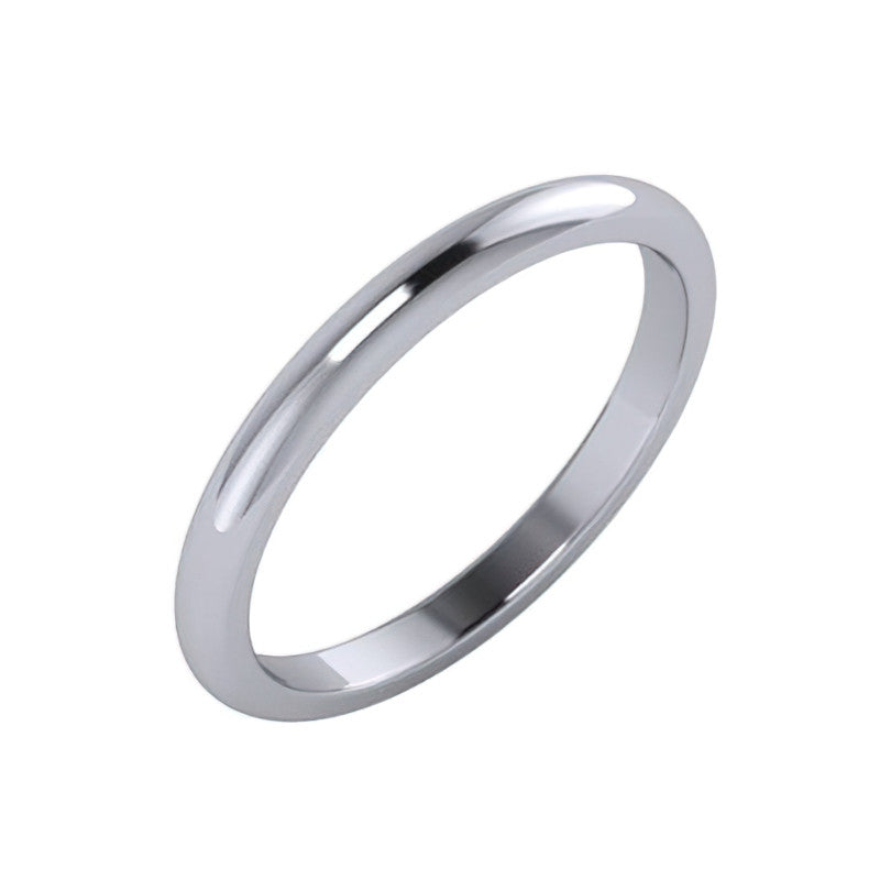 Petite Bezel Round Brilliant Moissanite Solitaire Ring
