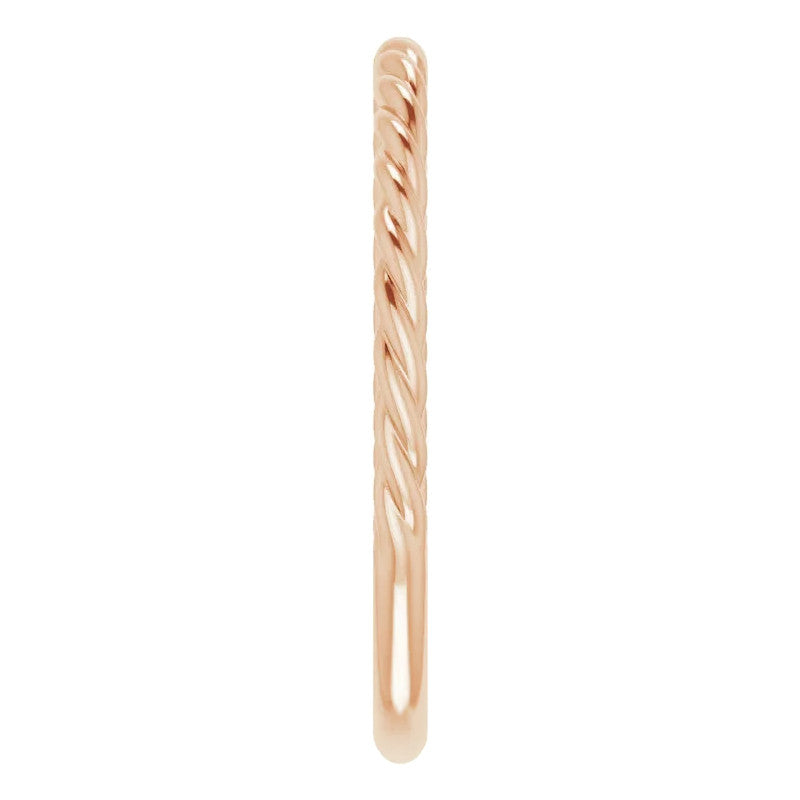 Plain Twisted Rope Stackable Band