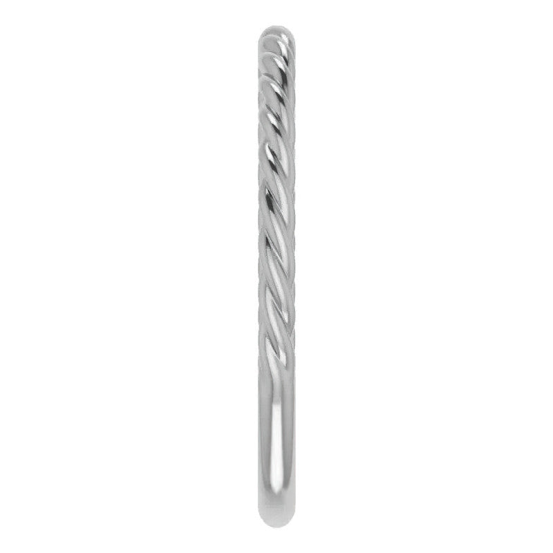 Plain Twisted Rope Stackable Band