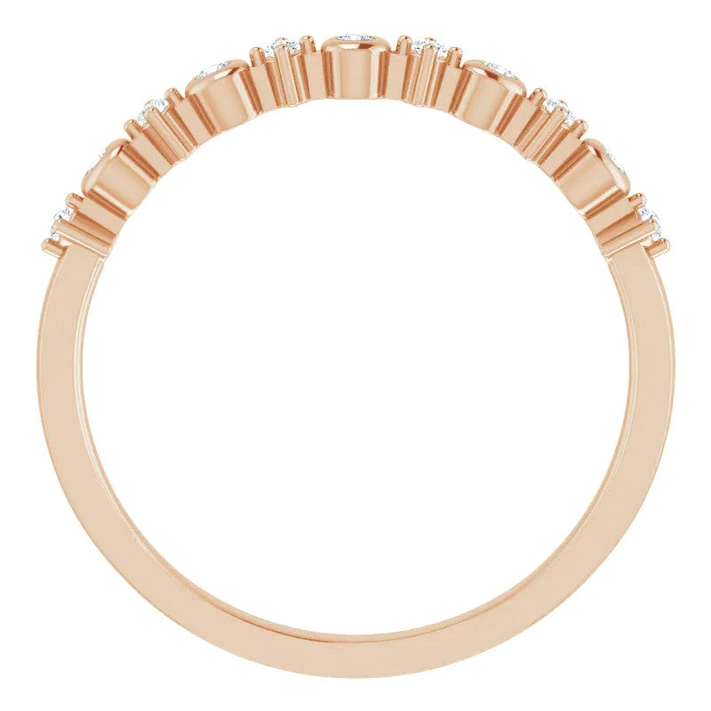 Stackable Diamond Band
